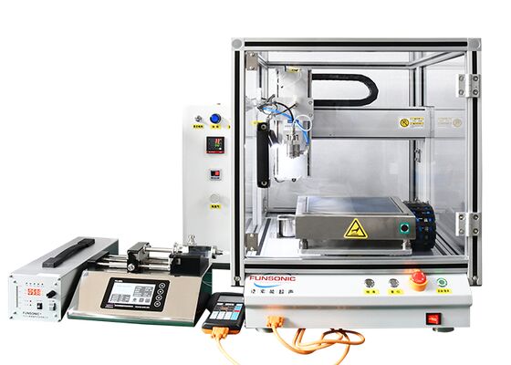 Усовершенствованная ультразвуковая распылительная покрывающая машина с низкомощной ультразвуковой распылительной сопла 20-200KHz частота и размер частиц 15-45μm