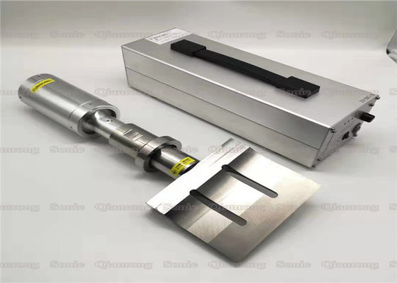 Лезвие вырезывания качества еды Титанюм с ультразвуковой подгонянной шириной 20хз для замороженного мяса