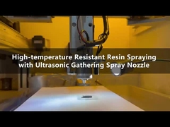 Автоматизированная ультразвуковая распыляющая машина для высокотемпературного перовскитного материала 500 °C